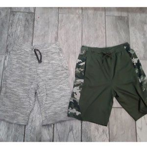 Boys Large 10/12 Camo athletic basketball shorts